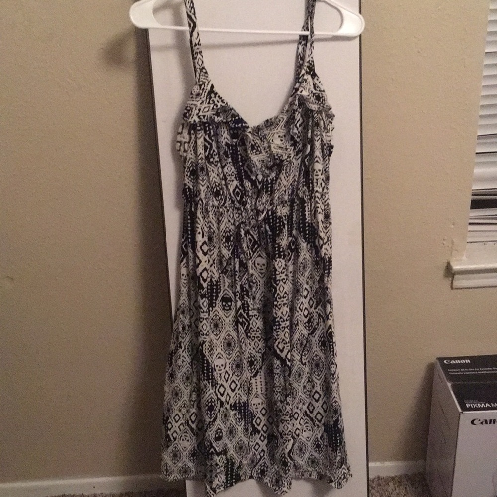 Black and white dress